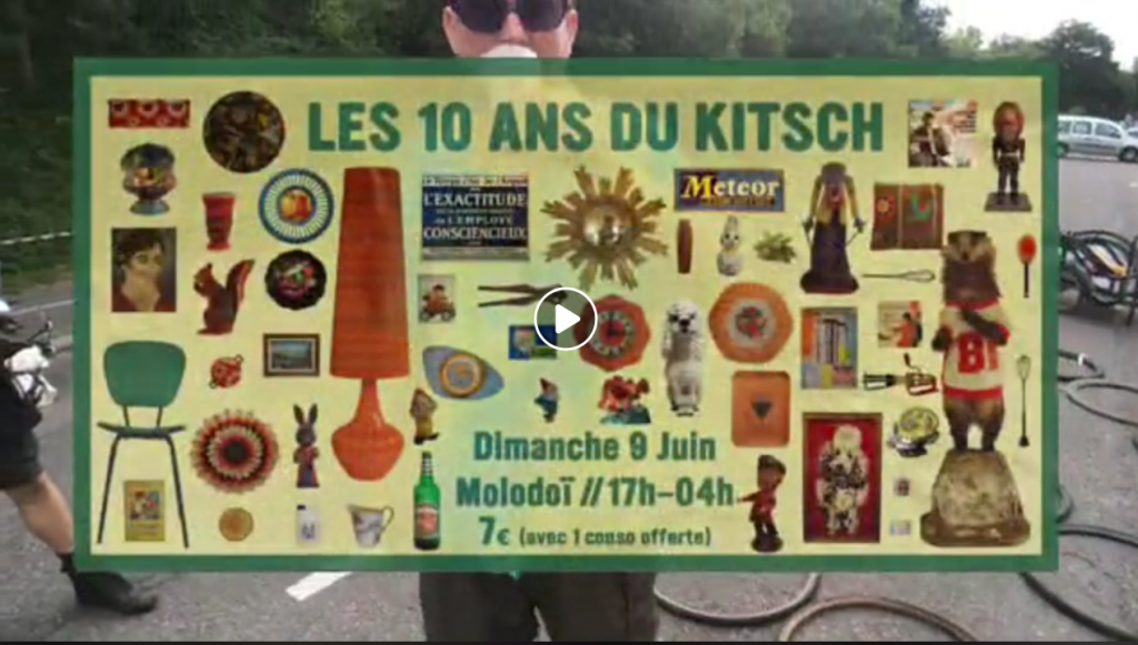 Les 10 ans du Kitsch en vidéo (images Strasbourg Curieux)