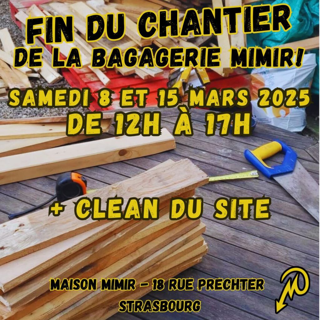 Fin de chantier bagagerie 2025
