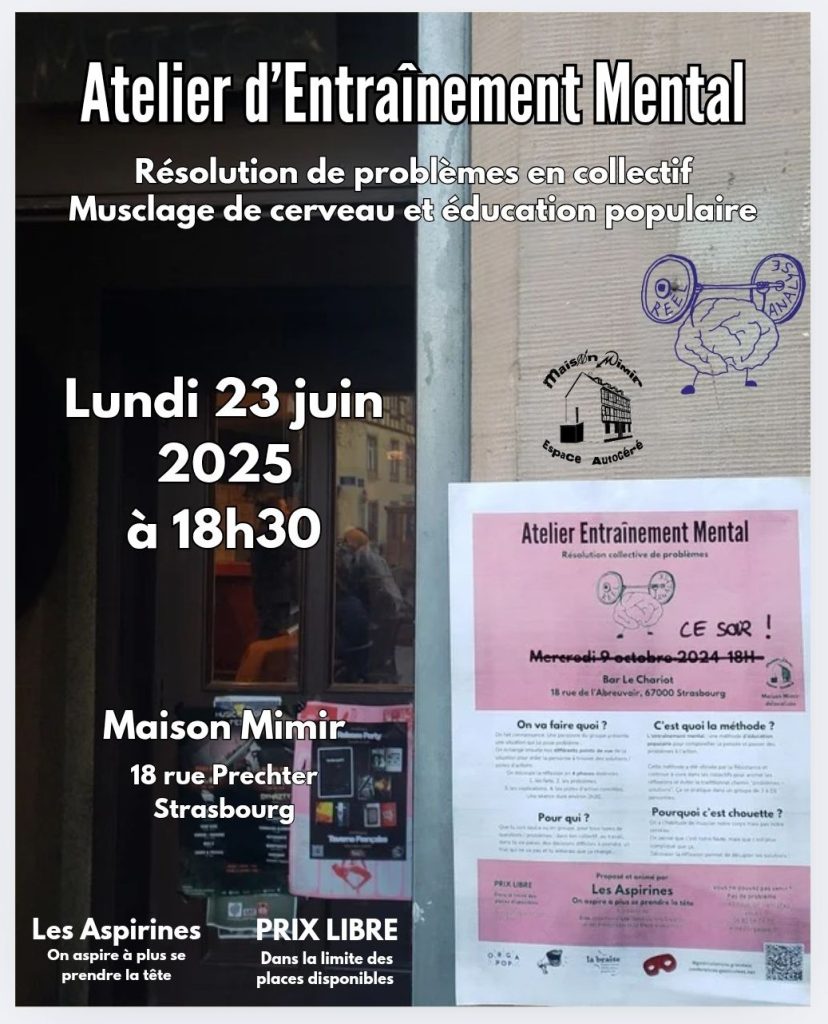Atelier musclage cerveau juin 2025