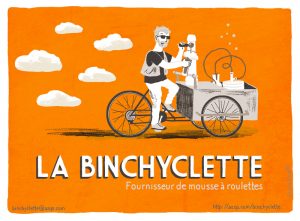 Logo : La Binchyclette