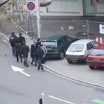 "les piétons je leur p---- à la r---"